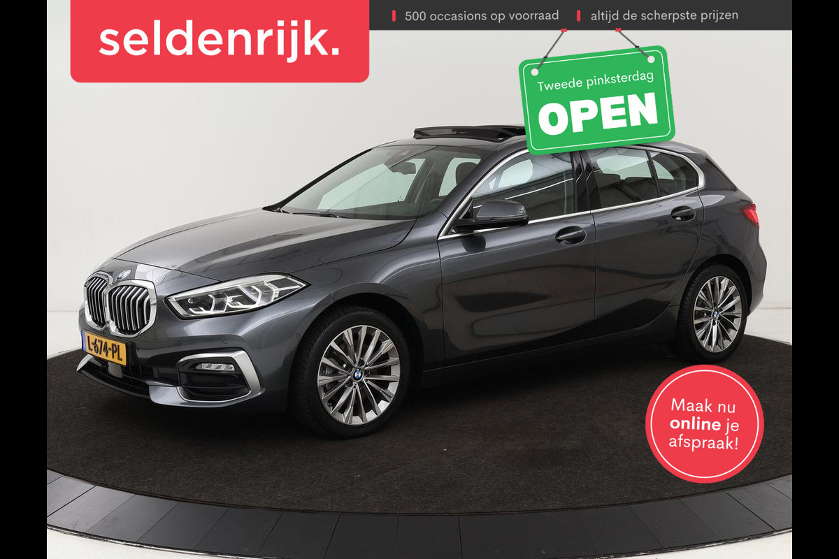 BMW 1-serie 118i Business Edition | Luxury Line | Panoramadak | Leder | Stoel & stuurverwarming | Camera | Carplay | Full LED | Live Cockpit | Navigatie | HiFi System | Parkeerhulp | Climate control BMW 1-serie 118i Business Edition | Luxury Line | Panoramadak | Leder | Stoel & stuurverwarming | Camera | Carplay | Full LED | Live Cockpit | Navigatie | HiFi System | Parkeerhulp | Climate control