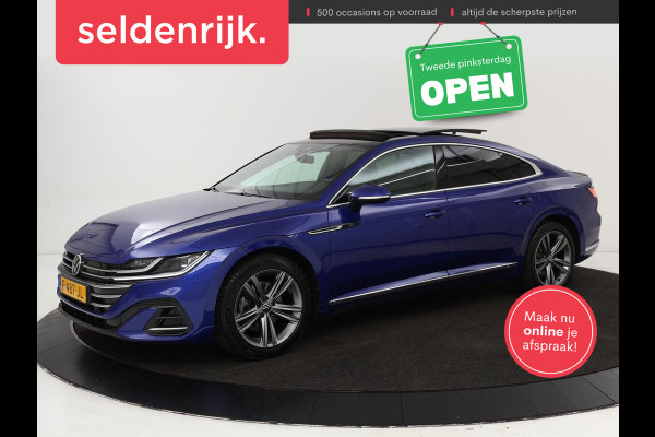 Volkswagen Arteon 1.4 TSI eHybrid R-Line Business+ | Panoramadak | Trekhaak | Stoelverwarming | Matrix LED | Adaptive cruise | Leder/Alcantara | Carplay | Camera | Keyless