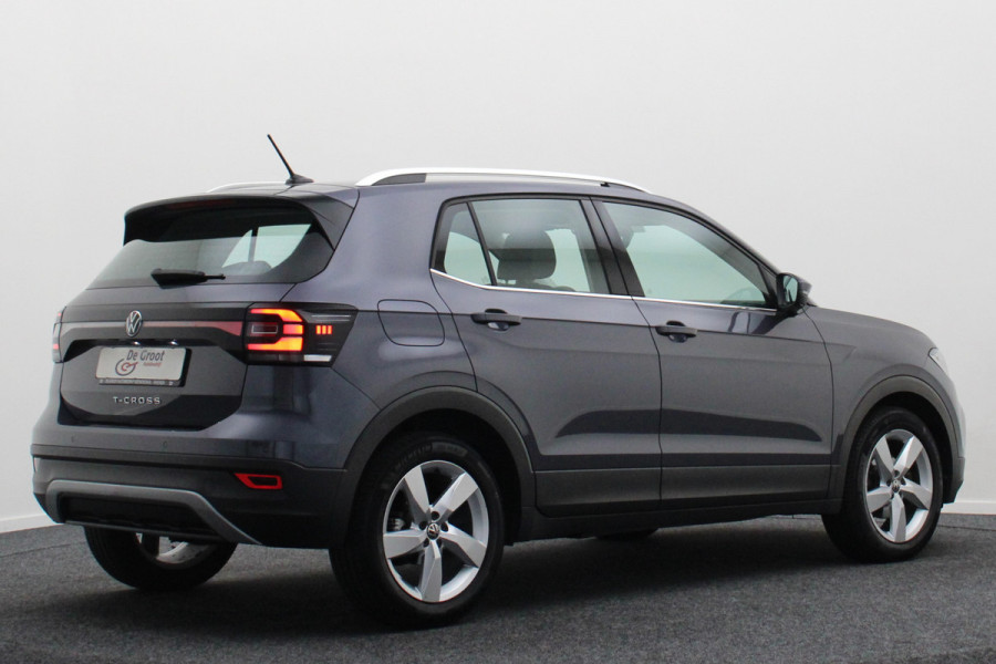 Volkswagen T-Cross 1.0 TSI Style Automaat LED, Climate, Apple Carplay, Stoelverwarming, ACC, PDC