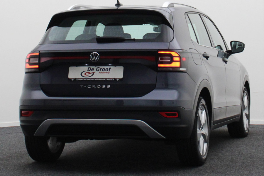 Volkswagen T-Cross 1.0 TSI Style Automaat LED, Climate, Apple Carplay, Stoelverwarming, ACC, PDC