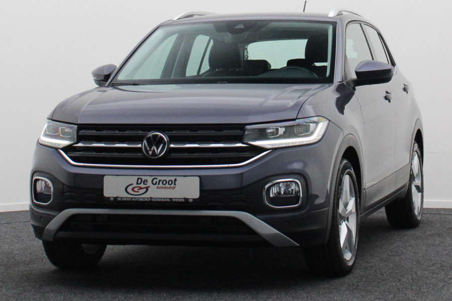 Volkswagen T-Cross 1.0 TSI Style Automaat LED, Climate, Apple Carplay, Stoelverwarming, ACC, PDC