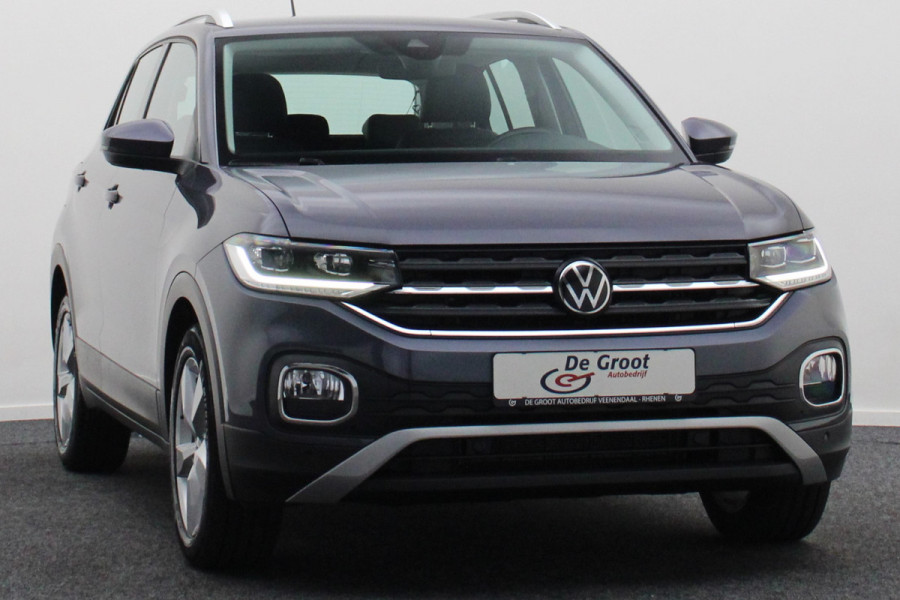 Volkswagen T-Cross 1.0 TSI Style Automaat LED, Climate, Apple Carplay, Stoelverwarming, ACC, PDC