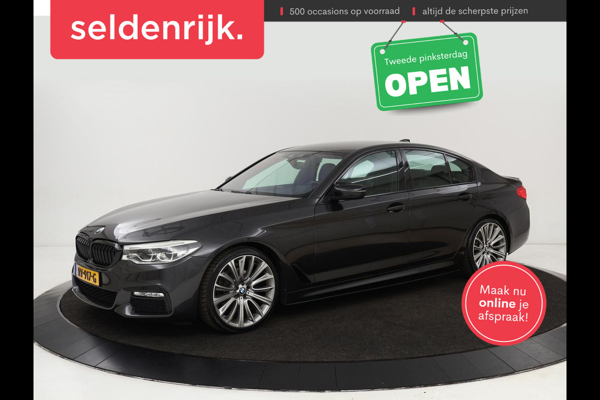 BMW 5 Serie 520i High Executive M-Sport | Trekhaak | Leder | Cruise Control | Navigatie | Stoelverwarming | LED | LMV 20 BMW 5 Serie 520i High Executive M-Sport | Trekhaak | Leder | Cruise Control | Navigatie | Stoelverwarming | LED | LMV 20