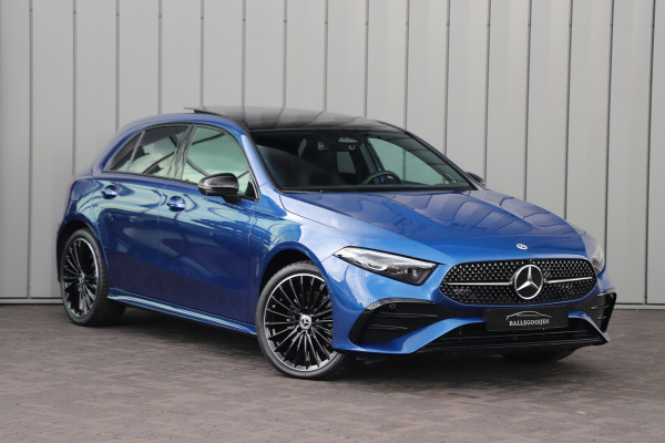 Mercedes-Benz A-Klasse 250e AMG Aut8 | 218PK | Pano | Head-up | Burmester | Memory | Sfeerverlichting | Multibeam | ACC | Stuurwielverwarming | Trekhaa