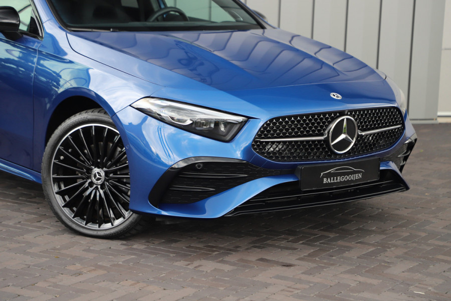 Mercedes-Benz A-Klasse 250e AMG Aut8 | 218PK | Pano | Head-up | Burmester | Memory | Sfeerverlichting | Multibeam | ACC | Stuurwielverwarming | Trekhaa