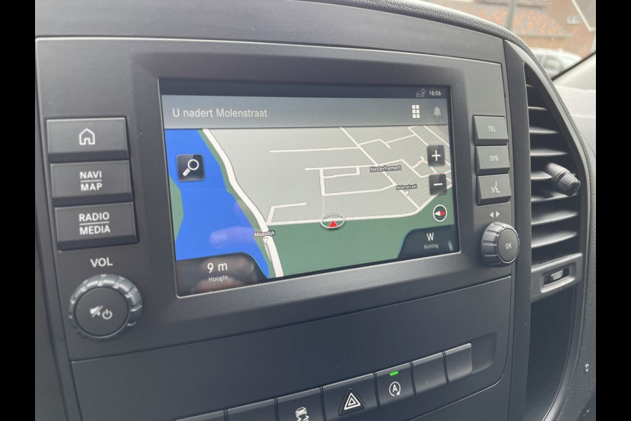Mercedes-Benz Vito 114 CDI E6 Automaat Lang Lease €398 p/m, Airco, Navi+Camera, PDC V+A, 18 inch LMV, 2 schuifdeuren, Onderhoudshistorie aanwezig