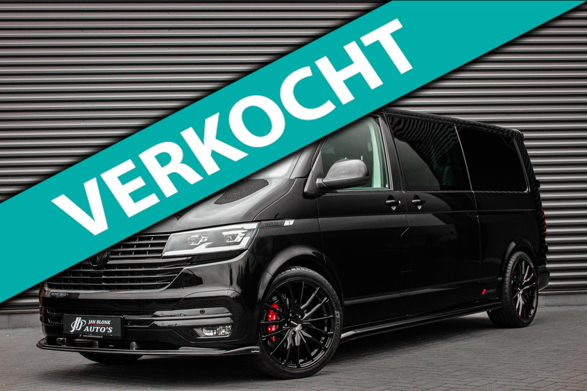 Volkswagen Transporter 2.0 TDI L2H1 150PK BULLI FULL BLACK / JB- EDITION / 2X SCHUIFDEUR / VERLAGINGSVEREN / DUBBEL CABINE / FULL Volkswagen Transporter 2.0 TDI L2H1 150PK BULLI FULL BLACK / JB- EDITION / 2X SCHUIFDEUR / VERLAGINGSVEREN / DUBBEL CABINE / FULL