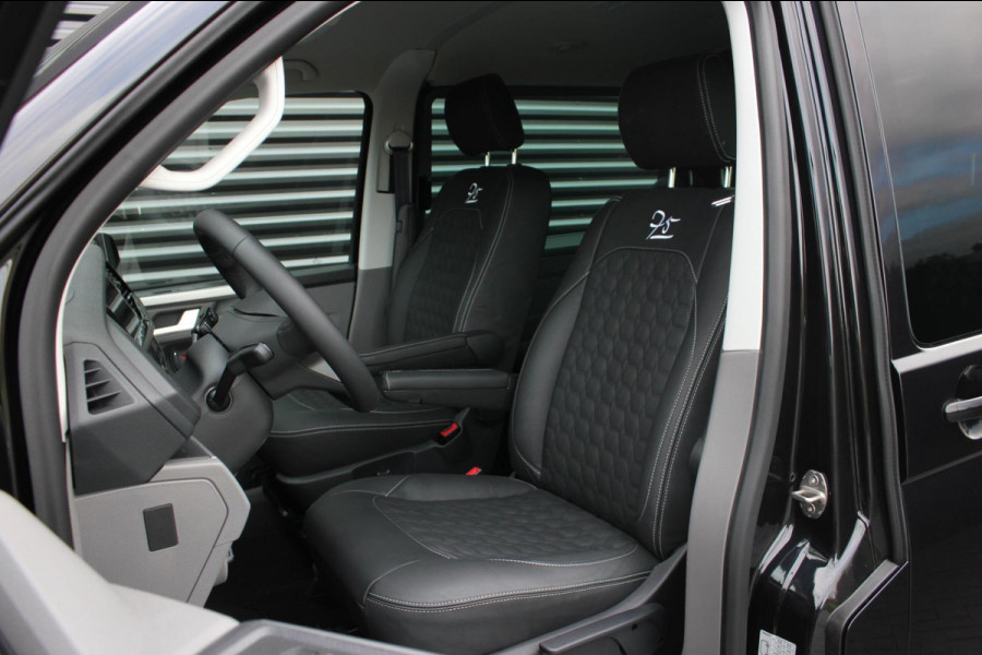 Volkswagen Transporter 2.0 TDI L2H1 150PK BULLI FULL BLACK / JB- EDITION / 2X SCHUIFDEUR / VERLAGINGSVEREN / DUBBEL CABINE / FULL