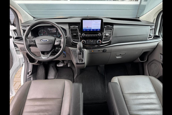 Ford Transit Custom 2.0 TDCI 130pk L2H1 Limited DC 5P | Navi | Camera | Leder | Trekhaak | Raptor Grill | CarPlay | Dubbel Cabine