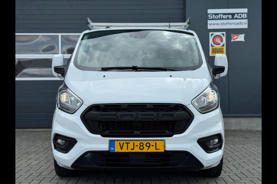 Ford Transit Custom 2.0 TDCI 130pk L2H1 Limited DC 5P | Navi | Camera | Leder | Trekhaak | Raptor Grill | CarPlay | Dubbel Cabine