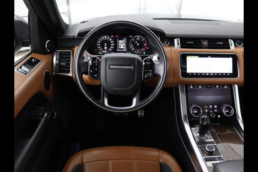 Land Rover Range Rover Sport 3.0 SDV6 HSE Dynamic | Panoramadak | Stoelventilatie | Head-Up | 360 camera | Meridian Sound | Carplay | Matrix LED | Keyless | Stuurverwarming | Dodehoek detectie | Navigatie