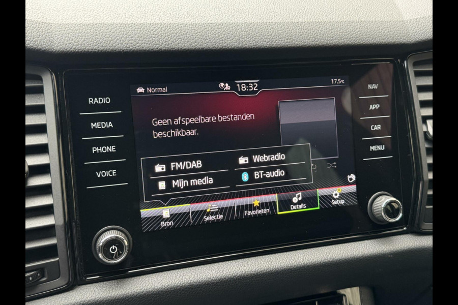 Škoda Kodiaq 1.5 TSI Sportline Automaat | Trekhaak uitklapbaar | Navigatiesysteem | Stoelverwarming | Stuurverwarming | Getint glas | Cruise