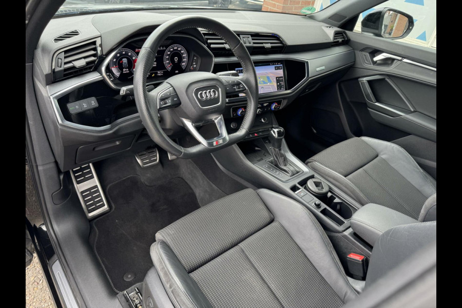 Audi Q3 35 TFSI 150pk 2 x S Line S-Tronic Dynamic Light LED Keyless Sfeerverlichting CarPlay Leder Stlvw