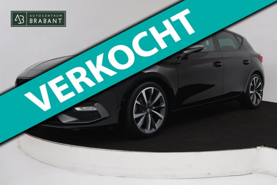 Seat Leon 1.5 eTSI FR Launch Edition (VIRTUAL, STUURVERWARMING, SFEERVERLICHTING, CAMERA, ADAPTIVE CRUISE, 1e EIGENAAR)