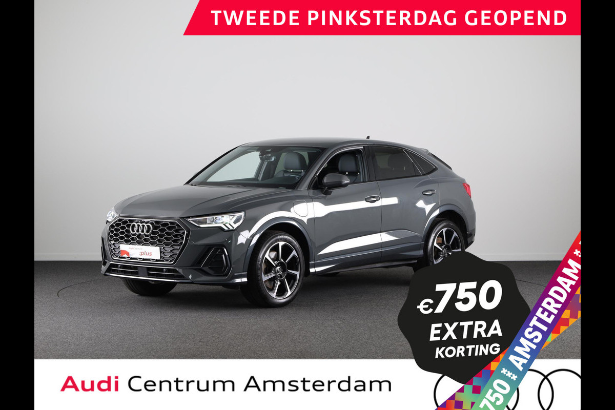 Audi Q3 Sportback 45 TFSI e S Edition Private lease vanaf €825,- pm | 245 pk S-tronic  | Verlengde garantie | Navigatie | Parkeersensoren | Adaptieve cruise control | Stoelverwarming |