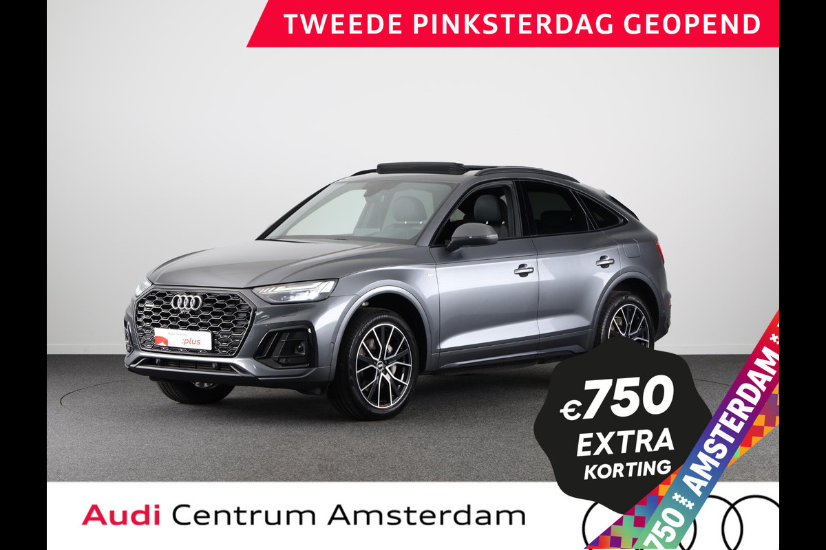 Audi Q5 Sportback 55 TFSI e S edition 367 pk S-tronic | Navigatie | Panoramadak | Parkeersensoren (Park assist) | Rondomzicht camera | Elktr. Voorstoelen | Stoelverwarming | Audi Q5 Sportback 55 TFSI e S edition 367 pk S-tronic | Navigatie | Panoramadak | Parkeersensoren (Park assist) | Rondomzicht camera | Elktr. Voorstoelen | Stoelverwarming |