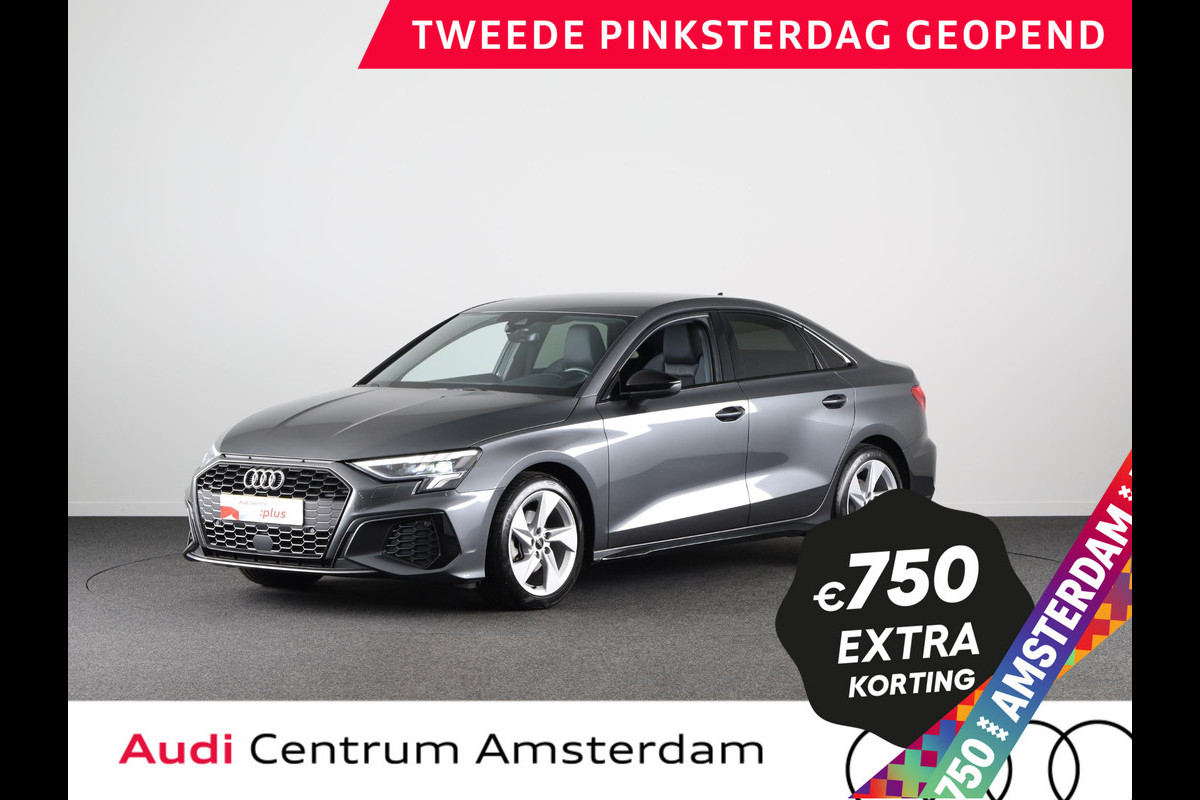 Audi A3 Limousine 30 TFSI S edition 110 pk S-tronic | Verlengde garantie | Navigatie | Parkeersensoren achter | Cruise control | Autom. airco | Full-LED koplampen | S-line | Audi A3 Limousine 30 TFSI S edition 110 pk S-tronic | Verlengde garantie | Navigatie | Parkeersensoren achter | Cruise control | Autom. airco | Full-LED koplampen | S-line |