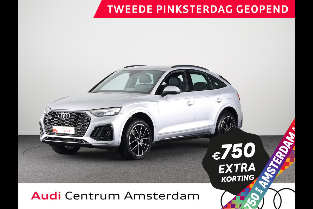 Audi Q5 Sportback 50 TFSI e S edition 299pk | Navigatie | 19 inch Lichtmetalen velgen | stoelverwarming | Matrix led koplampen