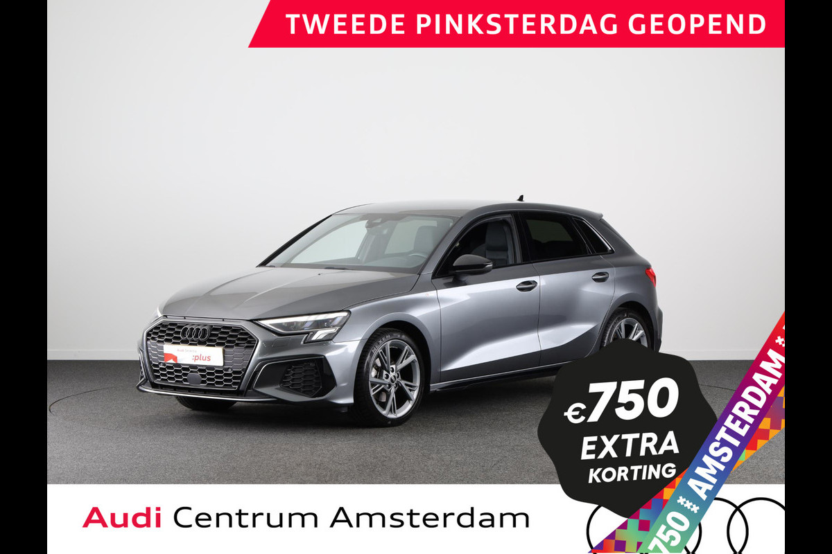 Audi A3 Sportback 30 TFSI S edition 110 pk S-tronic | Verlengde garantie | Navigatie | Parkeersensoren achter | Cruise control | Full-LED koplampen | S-line | Audi A3 Sportback 30 TFSI S edition 110 pk S-tronic | Verlengde garantie | Navigatie | Parkeersensoren achter | Cruise control | Full-LED koplampen | S-line |