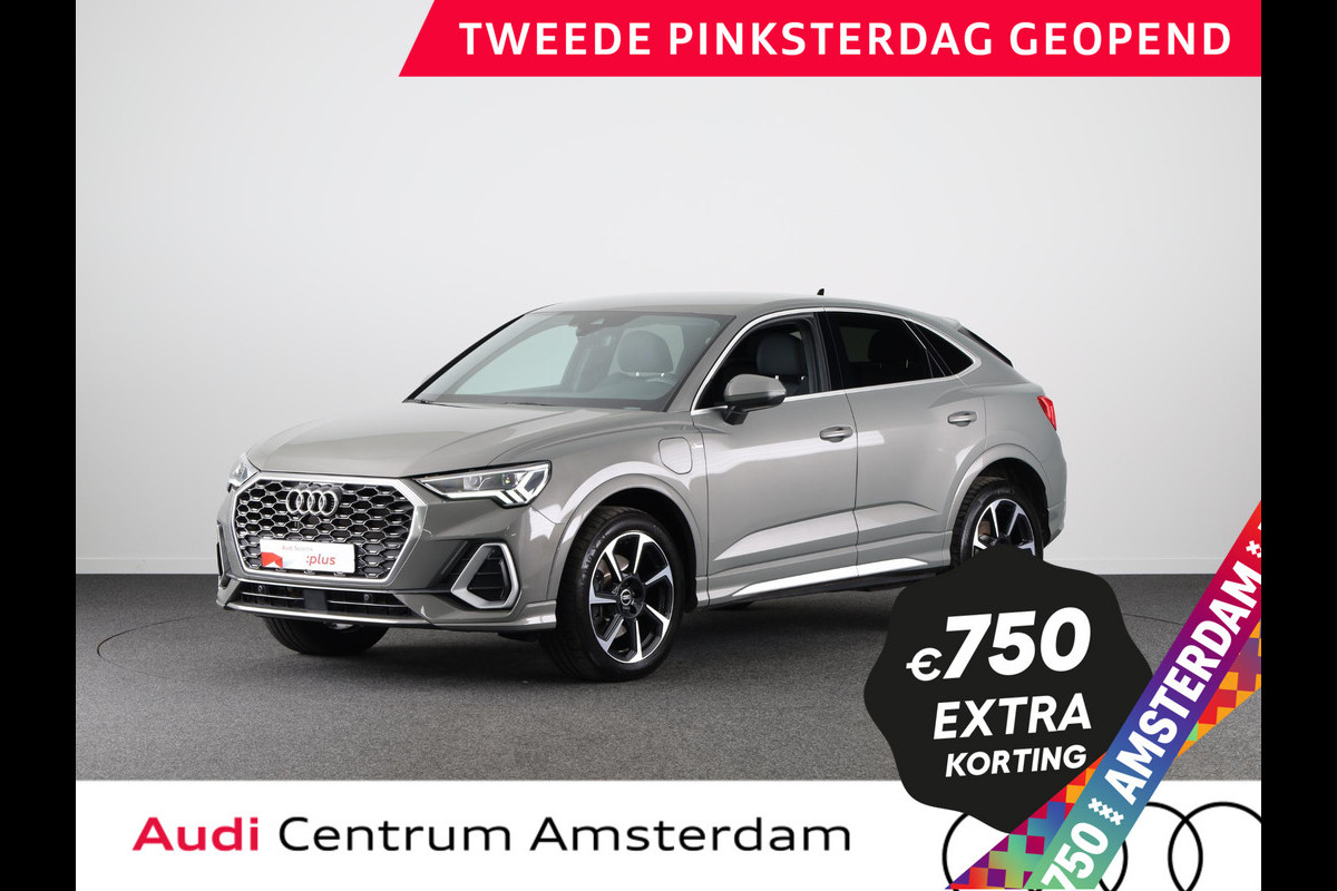 Audi Q3 Sportback 45 TFSI e S Edition 245 pk S-tronic | Navigatie | Parkeersensoren | Achteruitrijcamera | Adaptieve cruise control | Stoelverwarming | S-Line | Audi Q3 Sportback 45 TFSI e S Edition 245 pk S-tronic | Navigatie | Parkeersensoren | Achteruitrijcamera | Adaptieve cruise control | Stoelverwarming | S-Line |