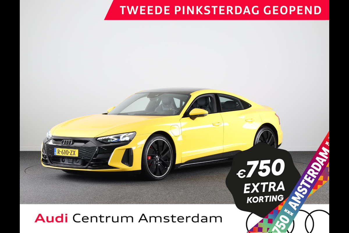 Audi e-tron GT RS 93 kWh 600pk | Matrix Laser Led | Optiekpakket Carbon | Stoelventilage/massage | Vierwielbesturing Audi e-tron GT RS 93 kWh 600pk | Matrix Laser Led | Optiekpakket Carbon | Stoelventilage/massage | Vierwielbesturing
