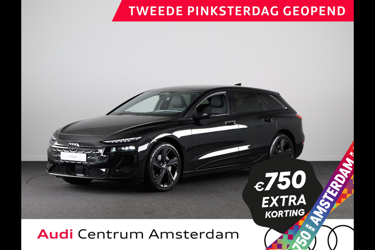 Audi A6 Avant e-tron S edition performance 100 kWh Panoramadak-glasdak, HUD, B&O premium soundsysteem, winterpakket Audi A6 Avant e-tron S edition performance 100 kWh Panoramadak-glasdak, HUD, B&O premium soundsysteem, winterpakket