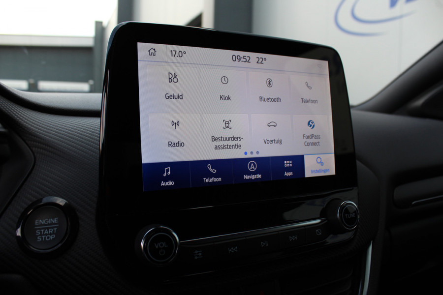 Ford Puma 1.0-155pk EcoBoost Hybrid ST-Line X. Luxe Ford Puma, slechts 9.100km ! Autm. airco, navigatie, telefoonvoorb., adaptieve cruise cntrl, LM wielen, stoel-, stuur- en voorraamverw., side- en lane assist, LED verlichting, camera, parkeersensoren v+a etc.