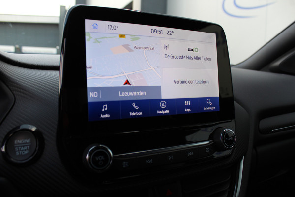 Ford Puma 1.0-155pk EcoBoost Hybrid ST-Line X. Luxe Ford Puma, slechts 9.100km ! Autm. airco, navigatie, telefoonvoorb., adaptieve cruise cntrl, LM wielen, stoel-, stuur- en voorraamverw., side- en lane assist, LED verlichting, camera, parkeersensoren v+a etc.