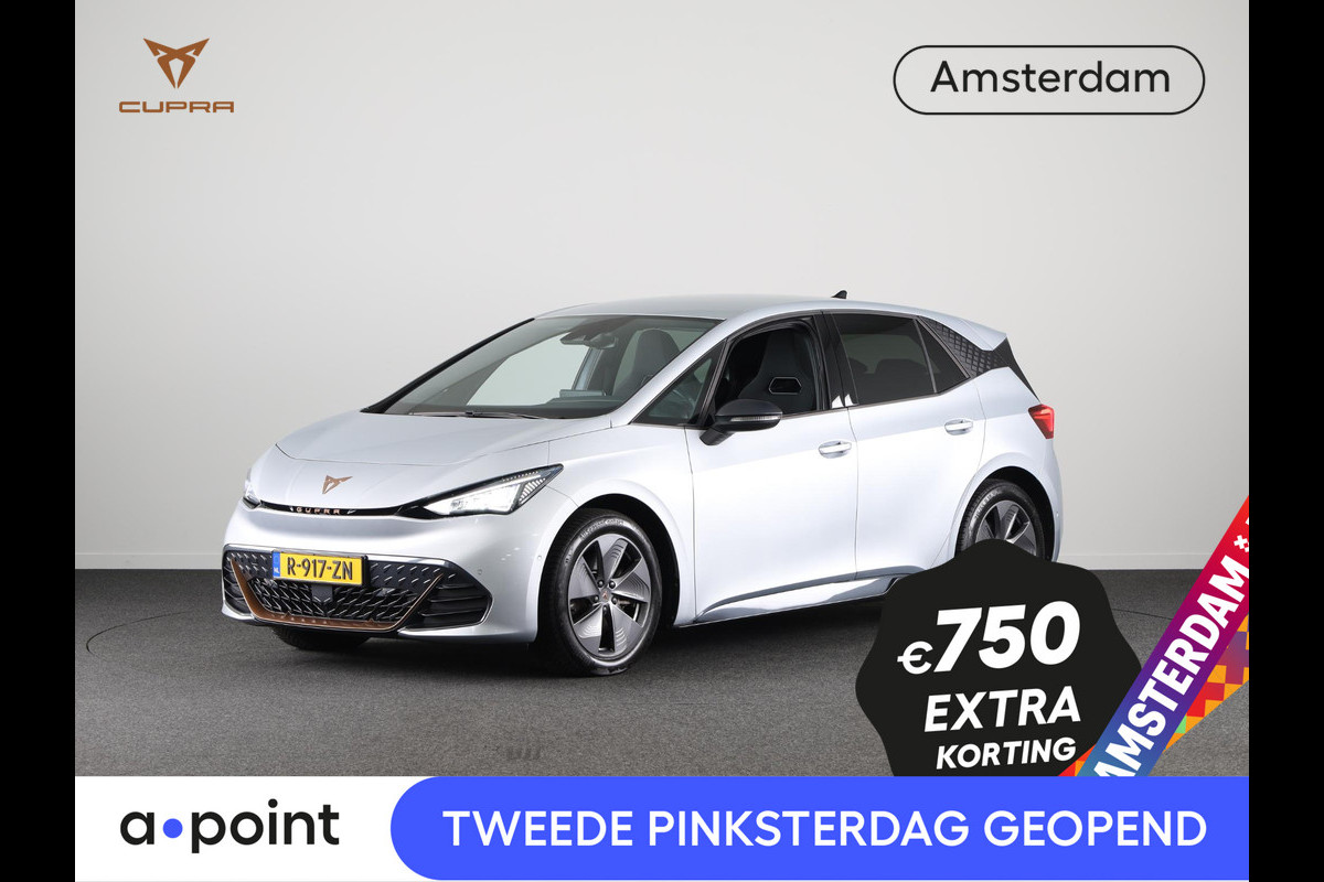 CUPRA Born Business 62 kWh 204 pk | Navigatie | Parkeersensoren (Park assist) | Achteruitrijcamera | Adaptieve cruise control | LED koplampen | CUPRA Born Business 62 kWh 204 pk | Navigatie | Parkeersensoren (Park assist) | Achteruitrijcamera | Adaptieve cruise control | LED koplampen |