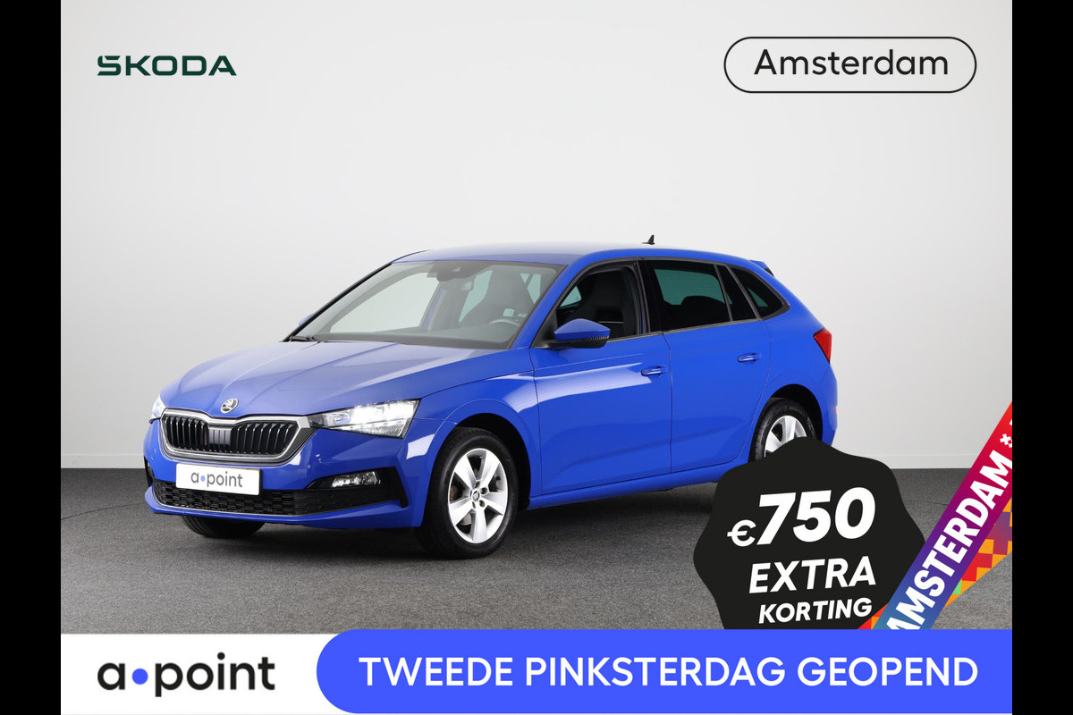 Škoda SCALA 1.0 TSI Sport Business 115 pk Automaat (DSG) | Navigatie | Parkeersensoren achter | Achteruitrijcamera | Cruise control | Stoelverwarming | Digitaal instrumentenpaneel | Škoda SCALA 1.0 TSI Sport Business 115 pk Automaat (DSG) | Navigatie | Parkeersensoren achter | Achteruitrijcamera | Cruise control | Stoelverwarming | Digitaal instrumentenpaneel |