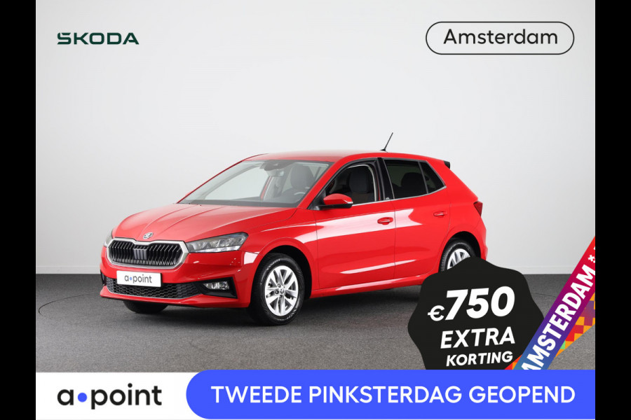 Škoda Fabia 1.0 TSI Business Edition 95 pk | Verlengde garantie | Navigatie via App | Autom. airco | Parkeersensoren achter | Stoelverwarming | LED koplampen |