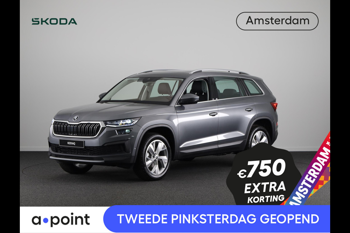 Škoda Kodiaq Business Edition Plus 1.5 TSI 150 pk 7 versn. DSG | Fabrieksgarantie tot 2028 | Leder | Panoramadak | Adaptive Cruise Control | 360º camera | Škoda Kodiaq Business Edition Plus 1.5 TSI 150 pk 7 versn. DSG | Fabrieksgarantie tot 2028 | Leder | Panoramadak | Adaptive Cruise Control | 360º camera |