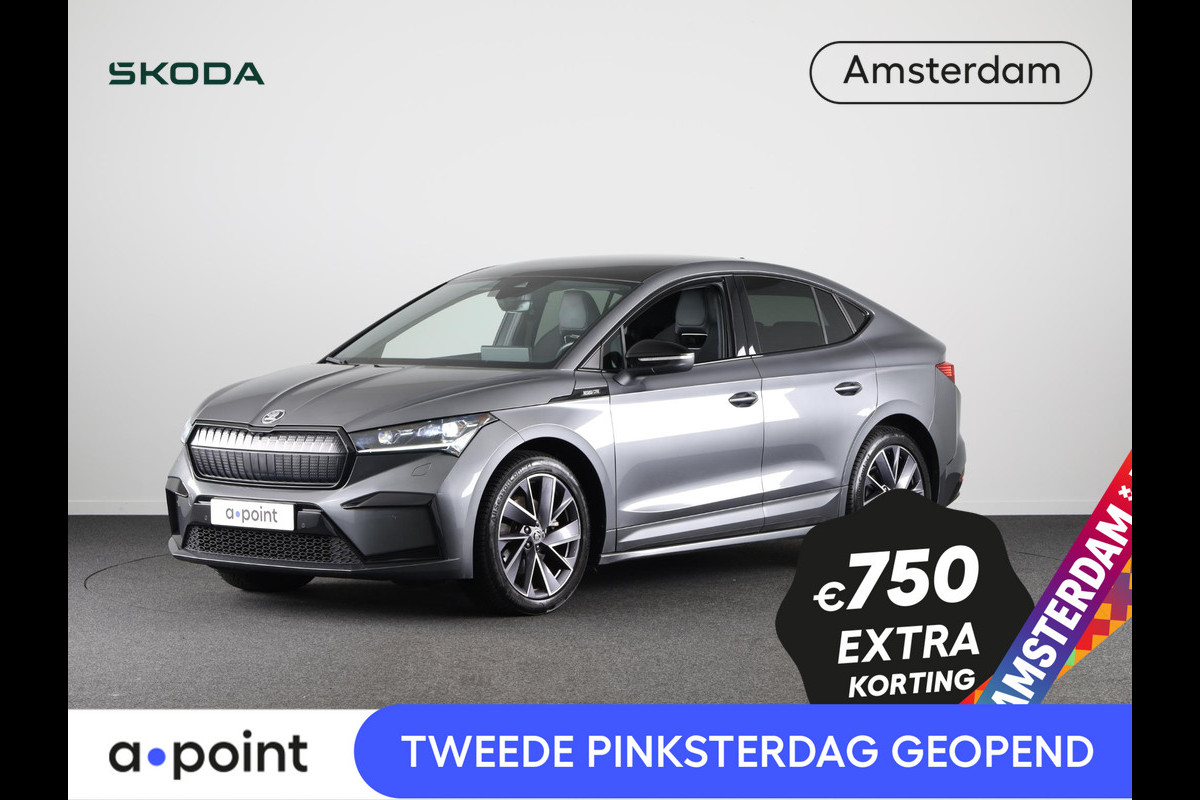 Škoda Enyaq Coupé Sportline 180 pk | Navigatie | Panoramadak | Parkeersensoren | Achteruitrijcamera | Adaptieve cruise control | Stoelverwarming | Škoda Enyaq Coupé Sportline 180 pk | Navigatie | Panoramadak | Parkeersensoren | Achteruitrijcamera | Adaptieve cruise control | Stoelverwarming |