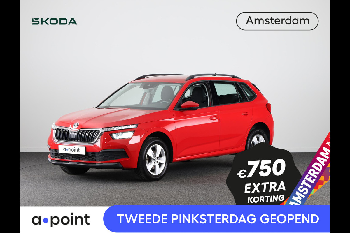 Škoda Kamiq 1.0 TSI Ambition 110 pk | Navigatie via App | Parkeersensoren achter | Autom. airco | Cruise control | LED koplampen | Škoda Kamiq 1.0 TSI Ambition 110 pk | Navigatie via App | Parkeersensoren achter | Autom. airco | Cruise control | LED koplampen |