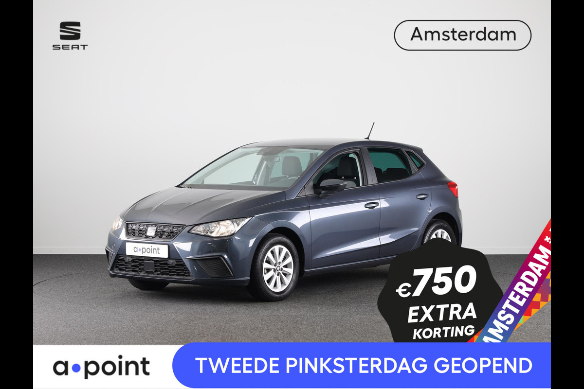 Seat Ibiza 1.0 TSI Style Business Intense 95pk | Navigatie | Lichtmetalen velgen | Cruise controle | Parkeersensoren achter Seat Ibiza 1.0 TSI Style Business Intense 95pk | Navigatie | Lichtmetalen velgen | Cruise controle | Parkeersensoren achter