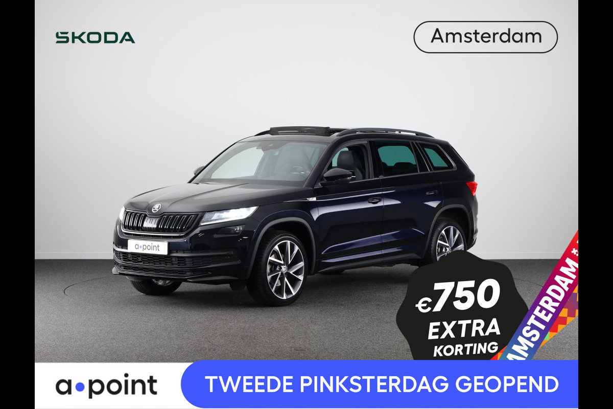 Škoda Kodiaq 1.5 TSI Sportline Business 150 pk Automaat (DSG) | Navigatie | Panoramadak | Parkeersensoren | Achteruitrijcamera | Adaptieve cruise control | Stoelverwarming | Canton audio | Škoda Kodiaq 1.5 TSI Sportline Business 150 pk Automaat (DSG) | Navigatie | Panoramadak | Parkeersensoren | Achteruitrijcamera | Adaptieve cruise control | Stoelverwarming | Canton audio |