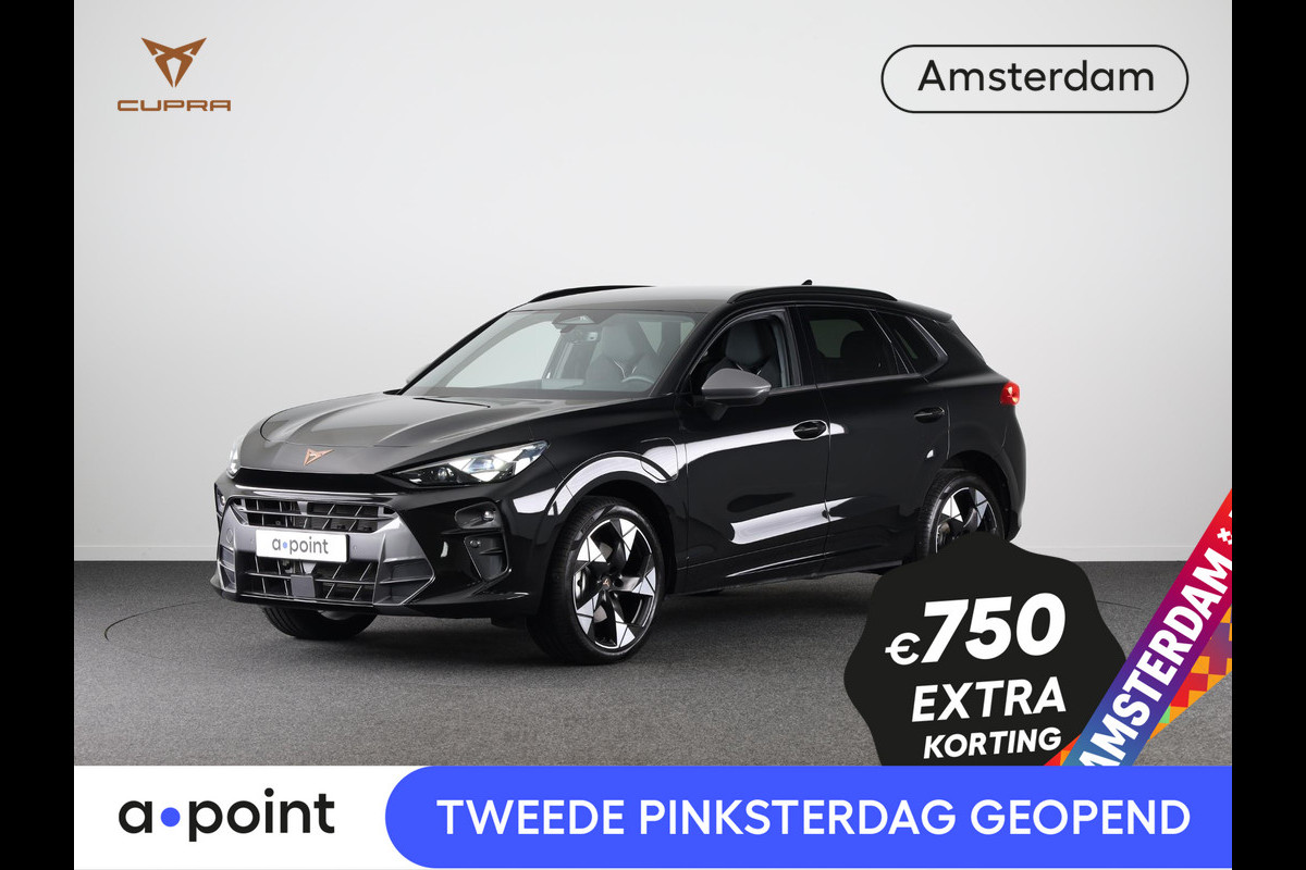 CUPRA Terramar 1.5 TSI e-Hybrid Business 204 pk Automaat (DSG) | Verlengde garantie | Elektr. voorstoelen | Elektr. trekhaak | Achteruitrijcamera | Stoelverwarming | Adaptive cruise control | Navi | 20 inch CUPRA Terramar 1.5 TSI e-Hybrid Business 204 pk Automaat (DSG) | Verlengde garantie | Elektr. voorstoelen | Elektr. trekhaak | Achteruitrijcamera | Stoelverwarming | Adaptive cruise control | Navi | 20 inch