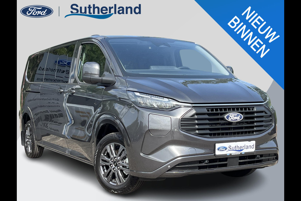 Ford Transit Custom 340 2.5 PHEV L2H1 Limited | Voorraad | Kombi 9-persoons | Dubbele schuifdeur | 17 inch lichtmetalen velgen | Trekhaak | Navigatie | Garantie 5 jaar of 200.000 km | Camera Ford Transit Custom 340 2.5 PHEV L2H1 Limited | Voorraad | Kombi 9-persoons | Dubbele schuifdeur | 17 inch lichtmetalen velgen | Trekhaak | Navigatie | Garantie 5 jaar of 200.000 km | Camera