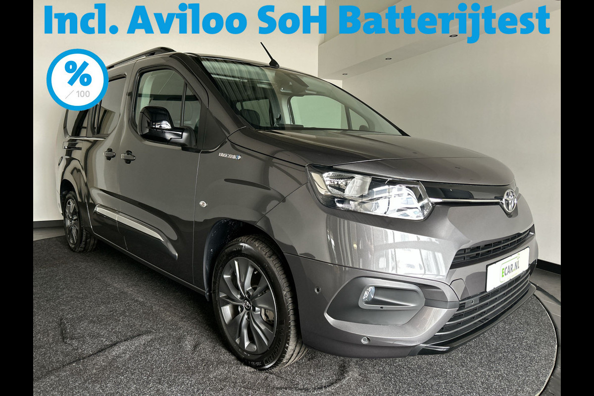 Toyota PROACE CITY Verso Electric Family L2 50 kWh | Navigatie | Airco | Fabrieksgarantie | Soh (batterijcheck) 100%