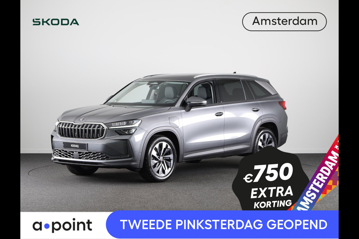 Škoda Kodiaq Business Edition 1.5 TSI PHEV 204pk | Panoramadak | Light & view pakket | Winter pakket | Parkeer pakket | Leder zwart | Akoestisch pakket Škoda Kodiaq Business Edition 1.5 TSI PHEV 204pk | Panoramadak | Light & view pakket | Winter pakket | Parkeer pakket | Leder zwart | Akoestisch pakket