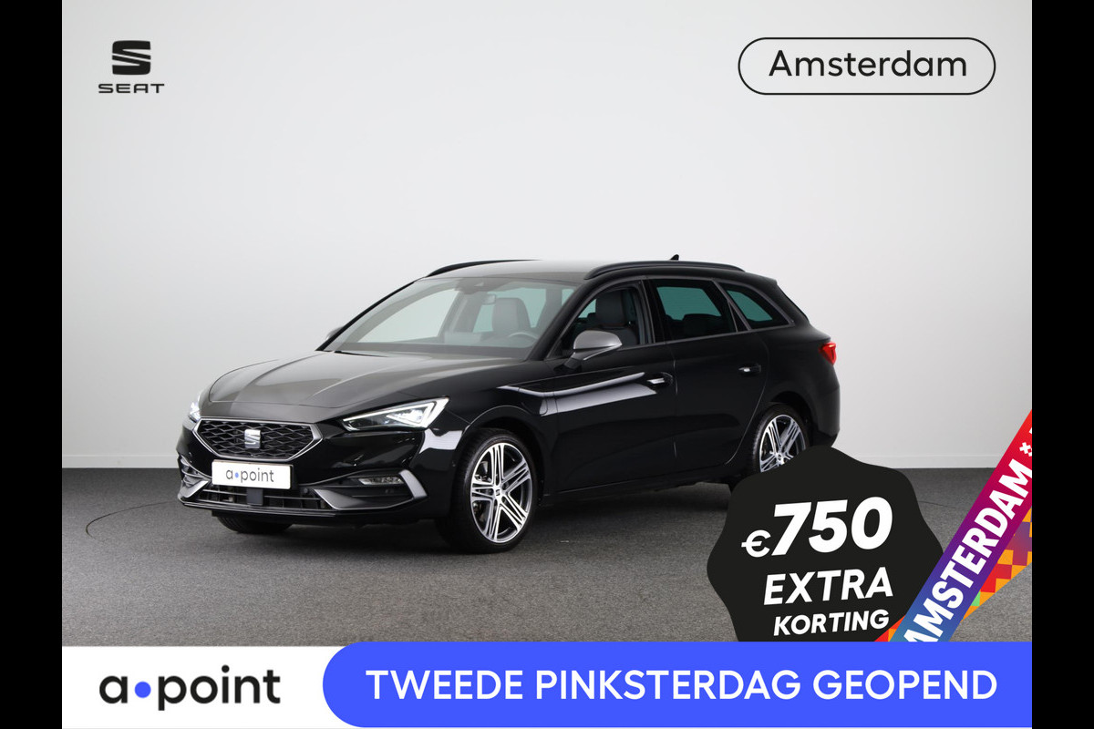 Seat Leon Sportstourer 1.5 TSI e-Hybrid FR PHEV First Edition 204pk Plug in Hybrid | Keyless Entry | 18 inch Lichtmetalen velgen | Verwarmbare voorstoelen Seat Leon Sportstourer 1.5 TSI e-Hybrid FR PHEV First Edition 204pk Plug in Hybrid | Keyless Entry | 18 inch Lichtmetalen velgen | Verwarmbare voorstoelen