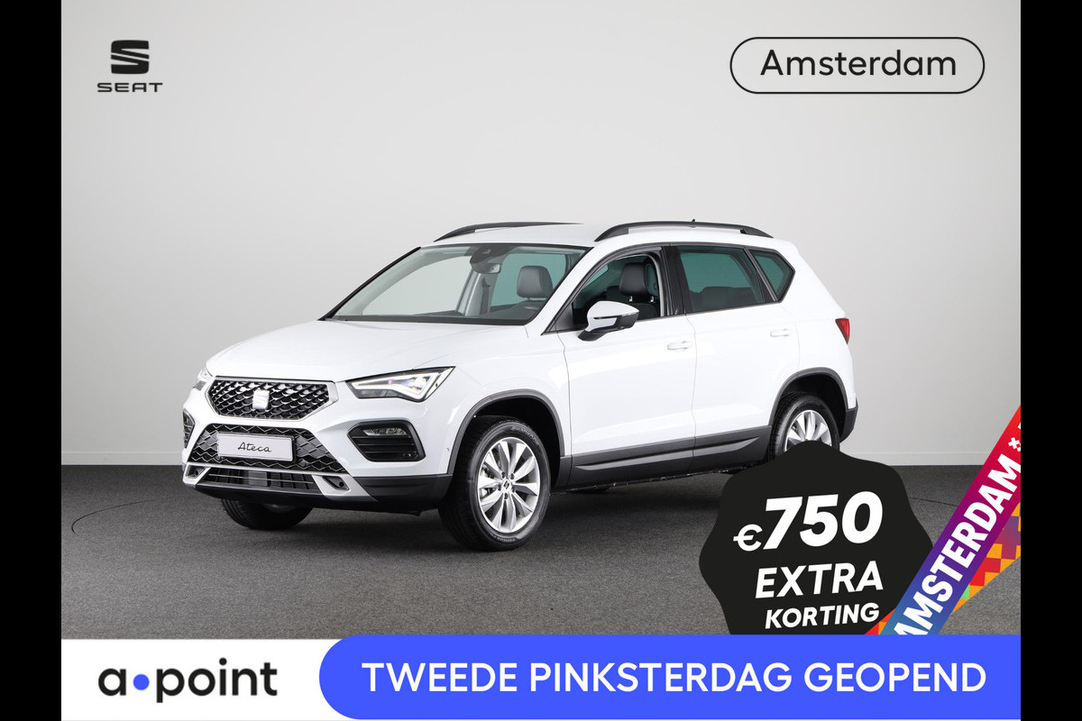 Seat Ateca 1.5 TSI 150pk Style Business Intense DSG | Navigatie | Parkeercamera | Climatronic | Sportstoelen met Alcantara bekleding | Verwarmbaar stuurwiel Seat Ateca 1.5 TSI 150pk Style Business Intense DSG | Navigatie | Parkeercamera | Climatronic | Sportstoelen met Alcantara bekleding | Verwarmbaar stuurwiel