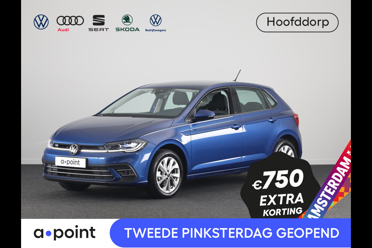Volkswagen Polo 1.0 TSI Style 95 pk | Navigatie | LM-velgen|Parkeersensoren | Digital display| Trekhaak Volkswagen Polo 1.0 TSI Style 95 pk | Navigatie | LM-velgen|Parkeersensoren | Digital display| Trekhaak