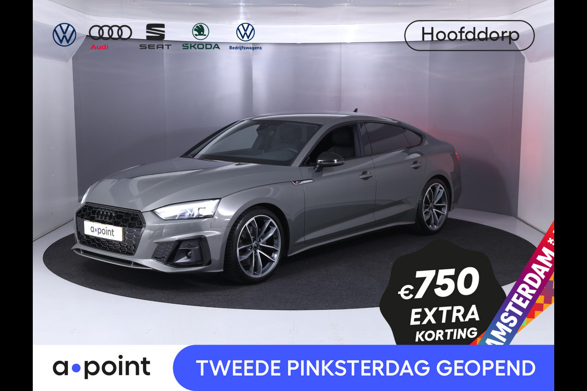 Audi A5 Sportback 35 TFSI S edition Competition 150 pk S-tronic | Private lease vanaf € 780,- pm | Verlengde garantie | Navigatie | Parkeersensoren | Stoelverwarming | S-Line | Audi A5 Sportback 35 TFSI S edition Competition 150 pk S-tronic | Private lease vanaf € 780,- pm | Verlengde garantie | Navigatie | Parkeersensoren | Stoelverwarming | S-Line |