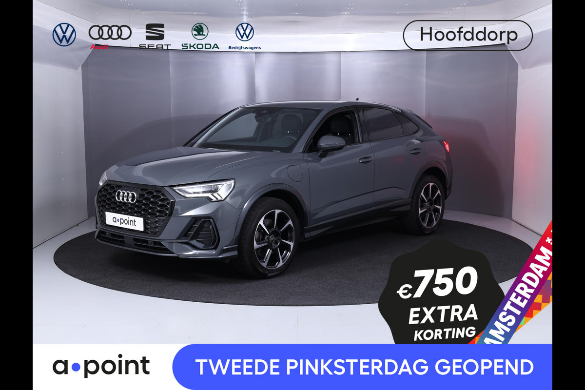 Audi Q3 Sportback 45 TFSI e S Edition 245 pk S-tronic | Private lease vanaf € 863,- pm | Verlengde garantie | Navigatie | Parkeersensoren | Adaptieve cruise control | Stoelverwarming | Lichtmetalen velgen 19" |