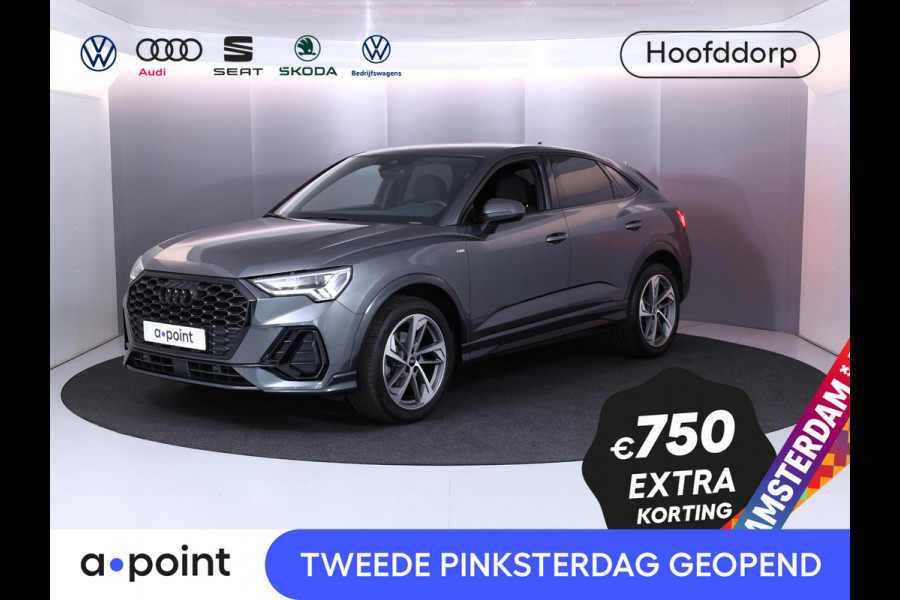 Audi Q3 Sportback 35 TFSI S Edition 150 pk S-tronic | Navigatie | Parkeersensoren | LED koplampen | Stoelverwarming | S-Line |