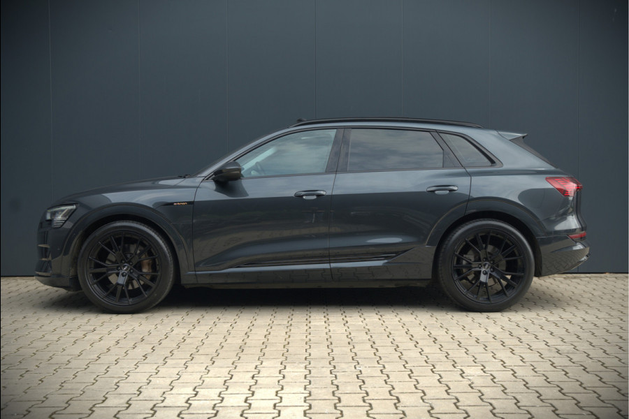 Audi e-tron e-tron 50 quattro Launch edition plus 71 kWh | Black Edition | Panoramadak | Memory Seats | Camera | Luchtvering | Adaptive Cruise Control | Keyless | Matrix LED | Leder | Stoelverwarming | NAP |