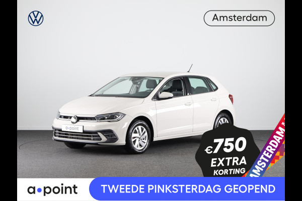 Volkswagen Polo 1.0 TSI Style 110 pk Automaat (DSG) | Navigatie via App | Trekhaak | Parkeersensoren (Park assist) | Adaptieve cruise control | Stoelverwarming | Matrix LED koplampen |
