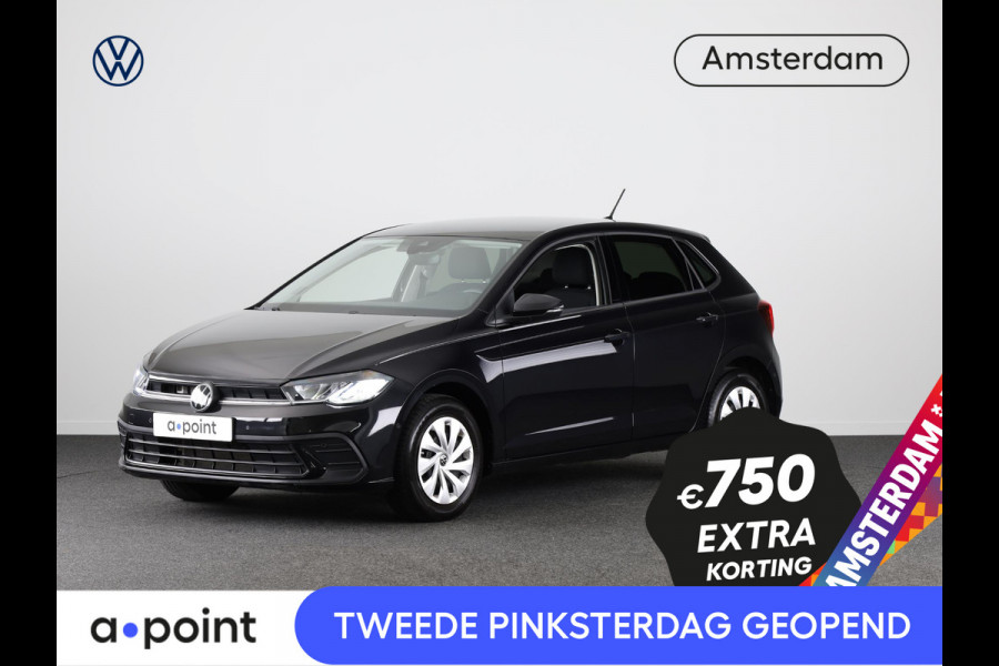 Volkswagen Polo 1.0 TSI Life 95 pk Automaat (DSG) | Navigatie via App | Parkeersensoren (Park assist) | Adaptieve cruise control | Autom. airco | Stoelverwarming | LED koplampen |