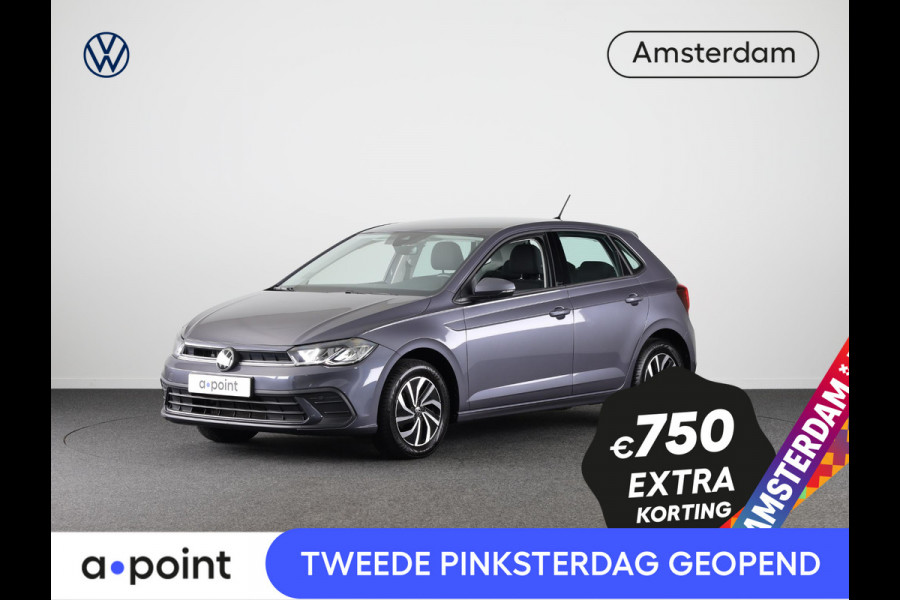 Volkswagen Polo 1.0 TSI Life 95 pk | Verlengde garantie | Navigatie via App | Adaptieve cruise control | LED koplampen | Apple Carplay/Android Auto |